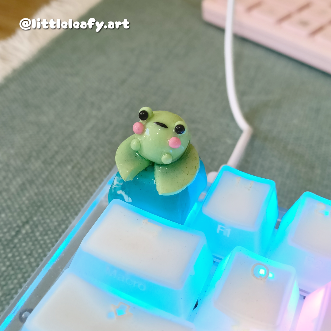 Chonks Lily Pad | Artisan Keycap