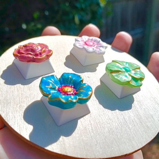 Florals | Artisan Keycaps
