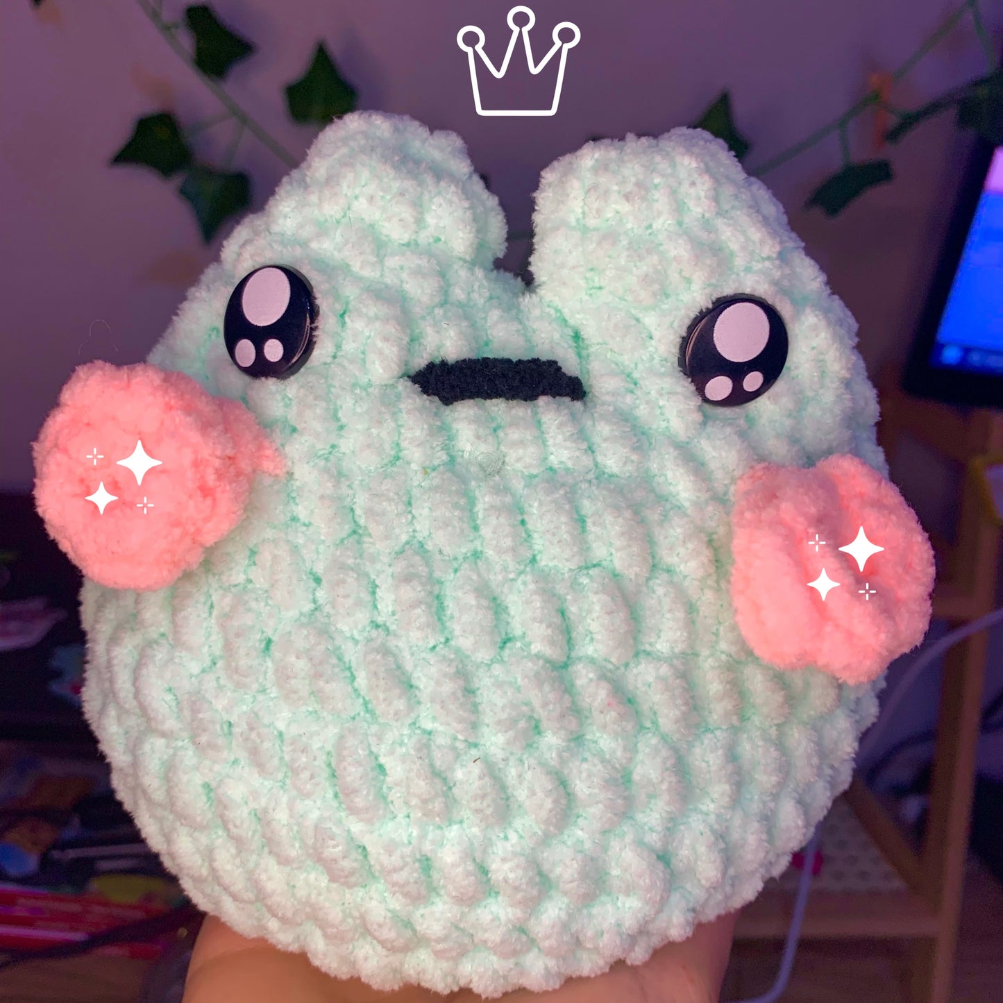 Minty Froggy Boi Plushie