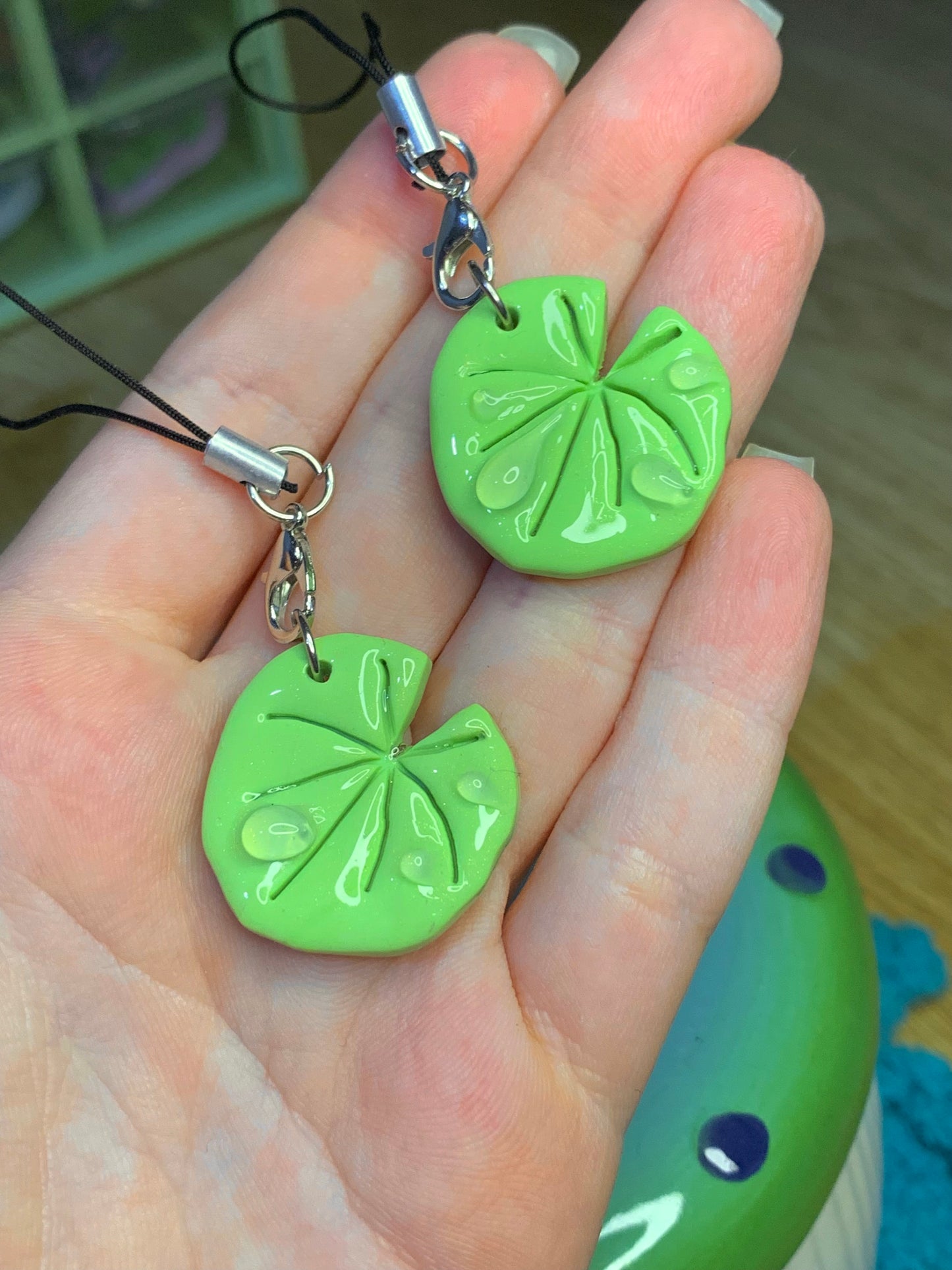 Lily Pad Phone Charm